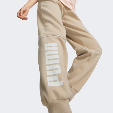 Спортивные штаны Puma Power Colorblock High-Waist Pants - 150105, фото 1 - интернет-магазин MEGASPORT