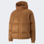 Пуховик Puma MMQ Faux Leather Down Jacket, фото 5 - интернет магазин MEGASPORT