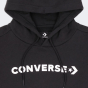 Кофта Converse Strip Wordmark Oversized Fleece Hoodie, фото 3 - інтернет магазин MEGASPORT