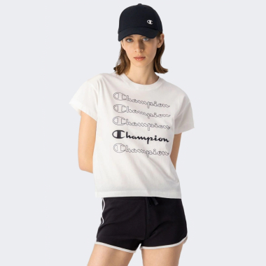 Футболки Champion Crewneck Croptop - 144614, фото 1 - интернет-магазин MEGASPORT