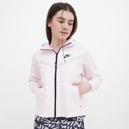 Кофта Nike W NSW TCH FLC WR ESSNTL FZ HDY - 150455, фото 1 - интернет-магазин MEGASPORT