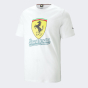 Футболка Puma Ferrari race Big Shield Tee Heritage, фото 4 - интернет магазин MEGASPORT