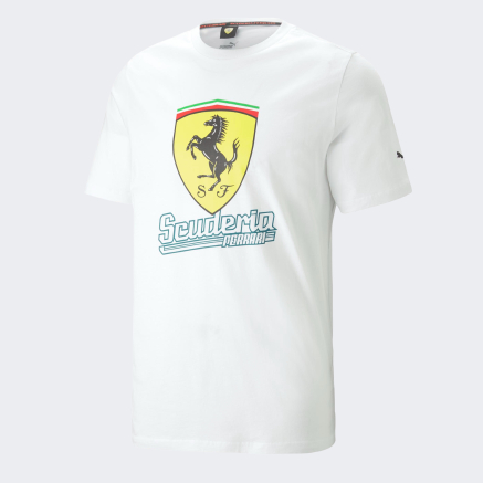 Футболка Puma Ferrari race Big Shield Tee Heritage - 150624, фото 4 - интернет-магазин MEGASPORT