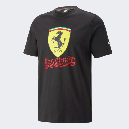 Футболка Puma Ferrari race Big Shield Tee Heritage - 150620, фото 4 - інтернет-магазин MEGASPORT