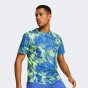 Футболка Puma RUN FAVORITE AOP GRAPHIC SS TEE, фото 1 - интернет магазин MEGASPORT