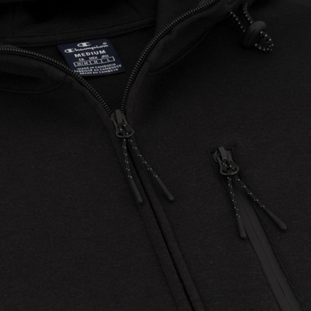 Кофта Champion hooded full zip sweatshirt - 149684, фото 4 - интернет-магазин MEGASPORT