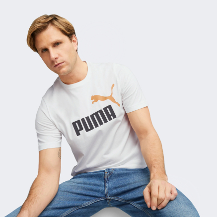 Футболка Puma ESS+ 2 Col Logo Tee - 150907, фото 1 - інтернет-магазин MEGASPORT