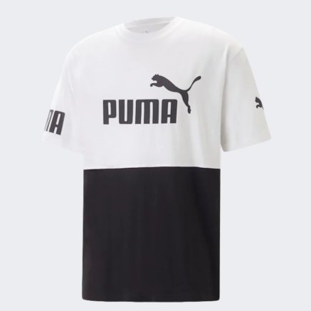 Футболка Puma POWER Colorblock Tee - 151101, фото 5 - интернет-магазин MEGASPORT