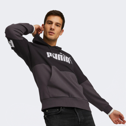 Кофта Puma POWER Colorblock Hoodie TR - 151107, фото 1 - інтернет-магазин MEGASPORT