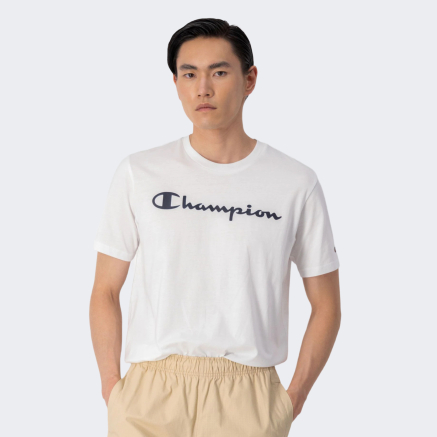 Футболка Champion crewneck t-shirt - 151298, фото 1 - интернет-магазин MEGASPORT