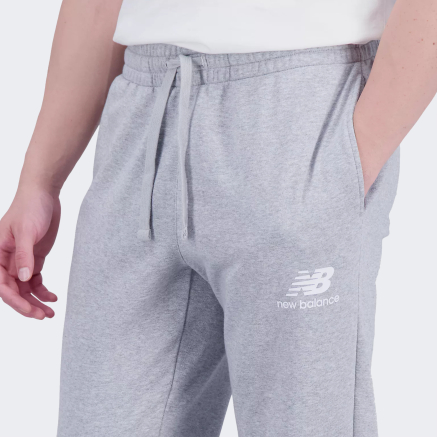 Спортивные штаны New Balance Essentials Stacked Logo Sweatpant - 154427, фото 5 - интернет-магазин MEGASPORT