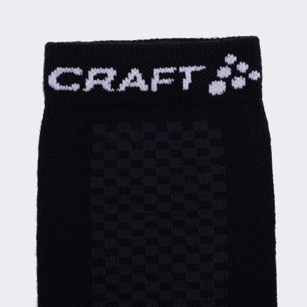 Шкарпетки Craft WARM MID 2-PACK SOCK BLACK/WHITE - 108367, фото 3 - інтернет-магазин MEGASPORT