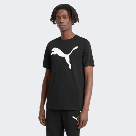 Puma active logo on sale tee