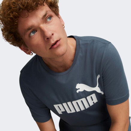 Футболка Puma ESS Logo Tee - 155008, фото 4 - интернет-магазин MEGASPORT