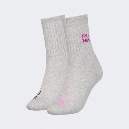 Шкарпетки Puma WOMEN SLOUCH SOCK 2P - 155061, фото 1 - інтернет-магазин MEGASPORT