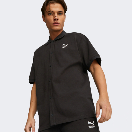 Рубашка Puma CLASSICS Pique Shirt - 155180, фото 1 - интернет-магазин MEGASPORT