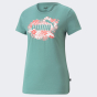 Футболка Puma ESS+ FLOWER POWER Tee, фото 6 - интернет магазин MEGASPORT