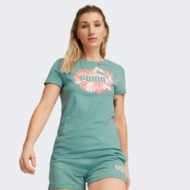 Футболки Puma ESS+ FLOWER POWER Tee - 155213, фото 1 - интернет-магазин MEGASPORT
