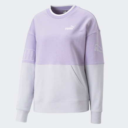 Кофта Puma POWER Colorblock Crew TR - 155211, фото 6 - интернет-магазин MEGASPORT