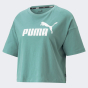 Футболка Puma ESS Cropped Logo Tee, фото 6 - интернет магазин MEGASPORT