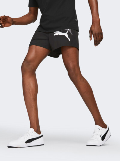 Шорты Puma ESS+ LOGO POWER Cat Woven Shorts 5" - 155202, фото 1 - интернет-магазин MEGASPORT
