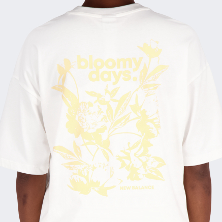Футболка New Balance Essentials Bloomy Oversized Tee - 155343, фото 5 - интернет-магазин MEGASPORT