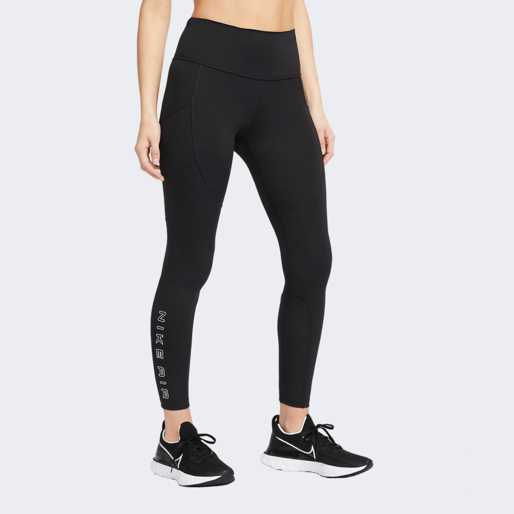 Леггинсы Nike W NK DF AIR MR 7/8 TGHT, Цвет:черный, купить в интернет- магазине MEGASPORT: цена, фото
