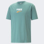 Футболка Puma DOWNTOWN Logo Tee, фото 6 - интернет магазин MEGASPORT