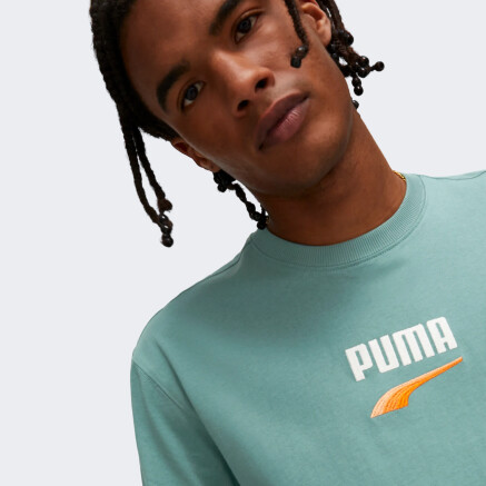 Футболка Puma DOWNTOWN Logo Tee - 155445, фото 4 - интернет-магазин MEGASPORT