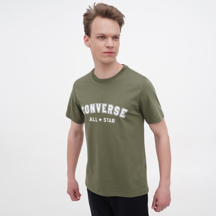 Футболка Converse STANDARD FIT ALL STAR SINGLE SCREEN PRINT TEE - 155380, фото 1 - интернет-магазин MEGASPORT