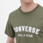 Футболка Converse STANDARD FIT ALL STAR SINGLE SCREEN PRINT TEE, фото 4 - интернет магазин MEGASPORT
