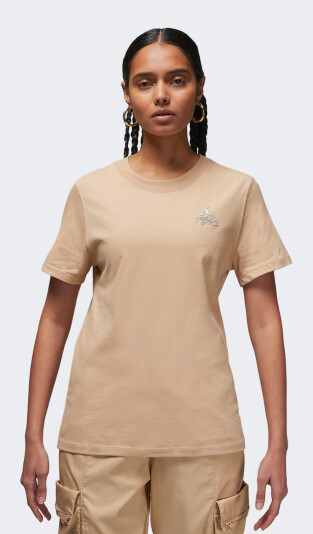 Футболка Jordan W J GFX CREW TEE CORE - 156900, фото 1 - интернет-магазин MEGASPORT