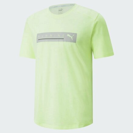 Футболка Puma RUN LOGO SS TEE M - 147405, фото 4 - інтернет-магазин MEGASPORT