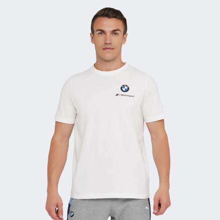 Футболка Puma Bmw Mms Ess Small Logo Tee - 140019, фото 1 - інтернет-магазин MEGASPORT