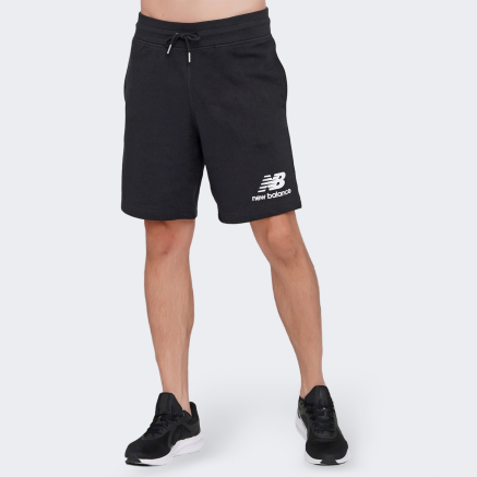 Шорти New Balance Essentials Stacked Logo - 124789, фото 1 - інтернет-магазин MEGASPORT