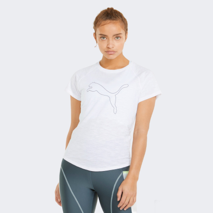 Футболка Puma RUN 5K LOGO SS TEE W - 147403, фото 1 - интернет-магазин MEGASPORT