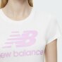 Футболка New Balance NB Essentials Stacked Logo, фото 4 - интернет магазин MEGASPORT