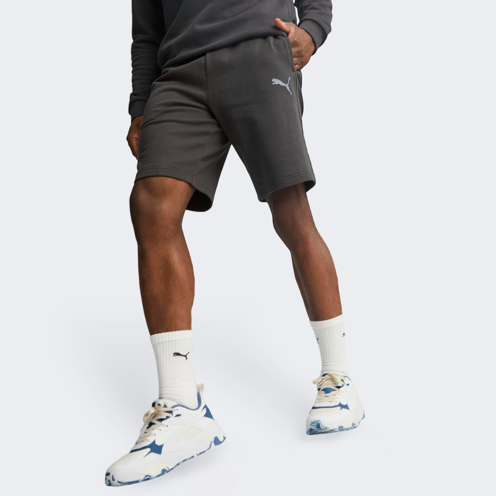 Puma fleece 2024 shorts mens