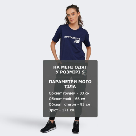 Футболка New Balance Nb Classic Core Stacked - 134340, фото 6 - інтернет-магазин MEGASPORT