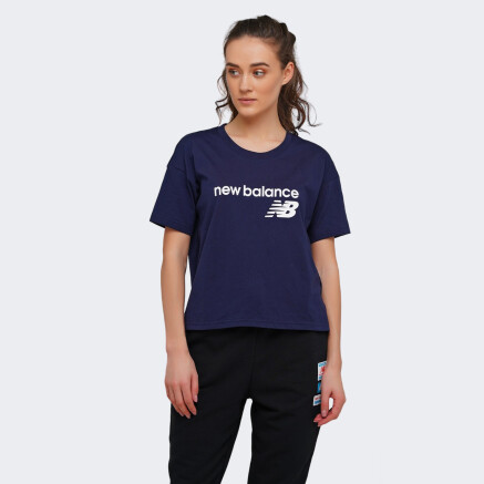 Футболка New Balance Nb Classic Core Stacked - 134340, фото 1 - інтернет-магазин MEGASPORT