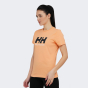 Футболка Helly Hansen W Hh Logo T-Shirt, фото 1 - інтернет магазин MEGASPORT
