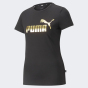 Футболка Puma ESS+ Metallic Logo Tee, фото 4 - интернет магазин MEGASPORT