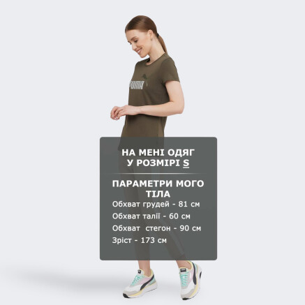 Футболка Puma Ess+ Metallic Logo Tee - 140599, фото 6 - інтернет-магазин MEGASPORT