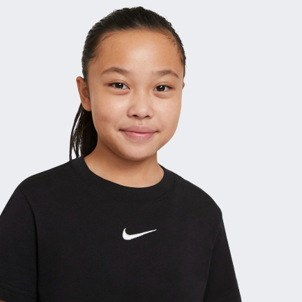 Футболка Nike детская G NSW TEE ESSNTL BF - 150458, фото 4 - интернет-магазин MEGASPORT