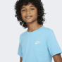 Футболка Nike детская B NSW TEE EMB FUTURA, фото 4 - интернет магазин MEGASPORT