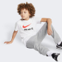 Футболка Nike детская B Nsw Tee Jdi Swoosh, фото 4 - интернет магазин MEGASPORT