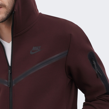 Кофта Nike M NSW TCH FLC HOODIE FZ WR - 150452, фото 4 - інтернет-магазин MEGASPORT