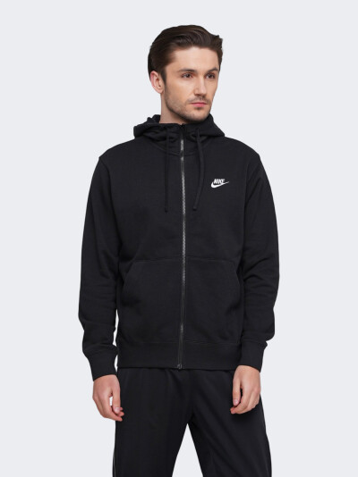 Кофта Nike M Nsw Club Hoodie Fz Ft - 123928, фото 1 - інтернет-магазин MEGASPORT
