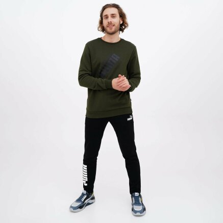 Кофта Puma Power Logo Crew - 145445, фото 3 - інтернет-магазин MEGASPORT
