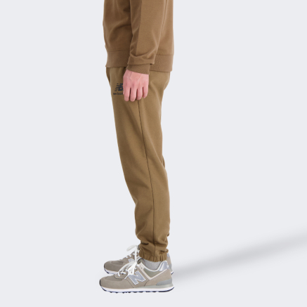 Спортивнi штани New Balance Essentials Stacked Logo Fleece Pant - 157498, фото 2 - інтернет-магазин MEGASPORT